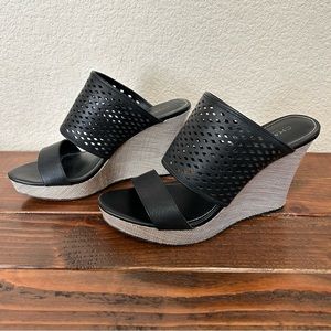 9 Black Platform Wedge Shoes